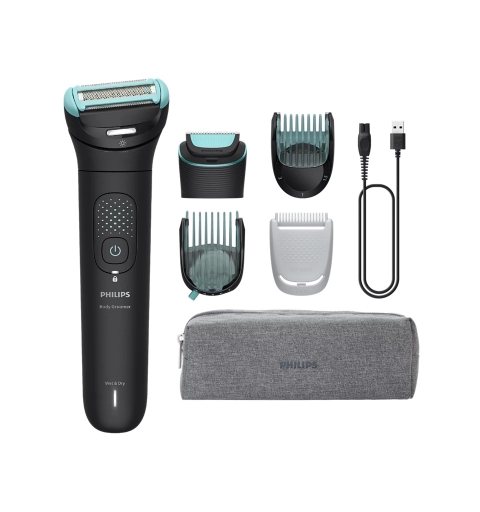 Philips 7000 series Body Groomer BG7470 15 Tête flexible 2D, système de coupe rasage double