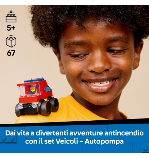 LEGO City Véhicules - Le camion de pompiers