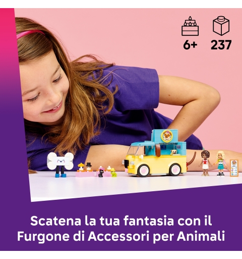 LEGO Friends Le van d’accessoires pour animaux