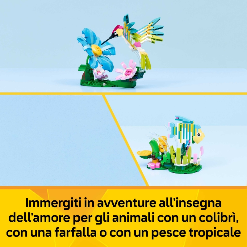 LEGO Creator Animaux sauvages le colibri coloré