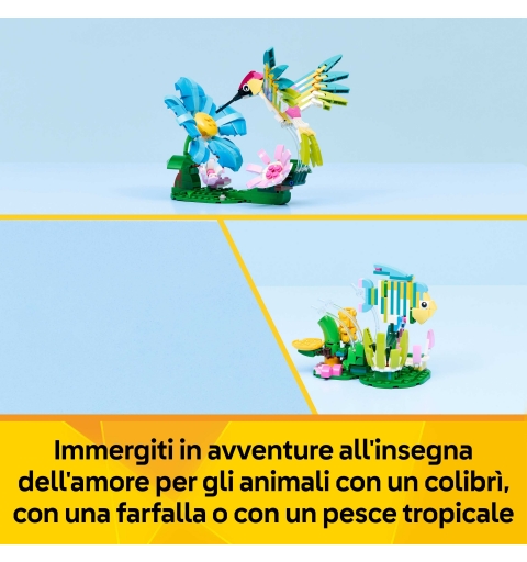LEGO Creator Animaux sauvages le colibri coloré