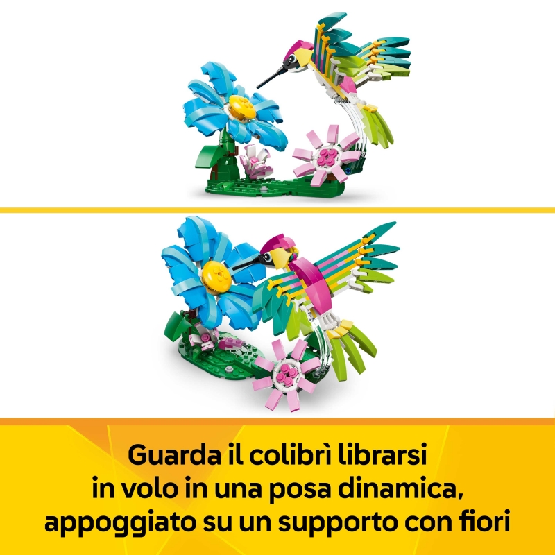 LEGO Creator Animali selvatici colibrì variopinto