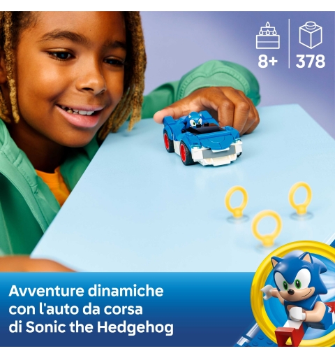 LEGO Sonic the Hedgehog Sonic Fulmine supersonico