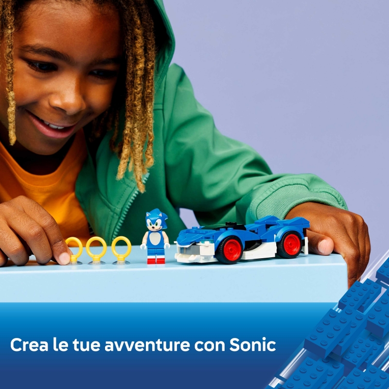 LEGO Sonic the Hedgehog Sonic Speedster Lightning