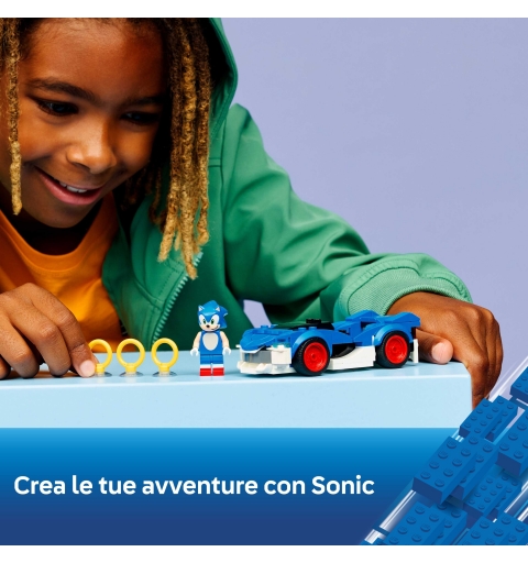 LEGO Sonic the Hedgehog Sonic Fulmine supersonico