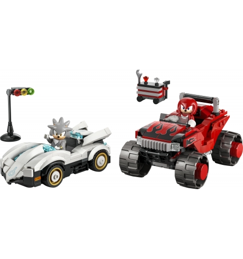LEGO Sonic the Hedgehog Auto di Silver vs. Monster Truck di Knuckles