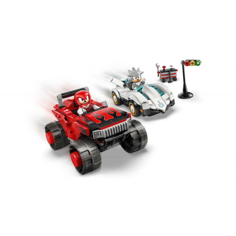 LEGO Sonic the Hedgehog Silvers Auto vs. Knuckles' Monstertruck