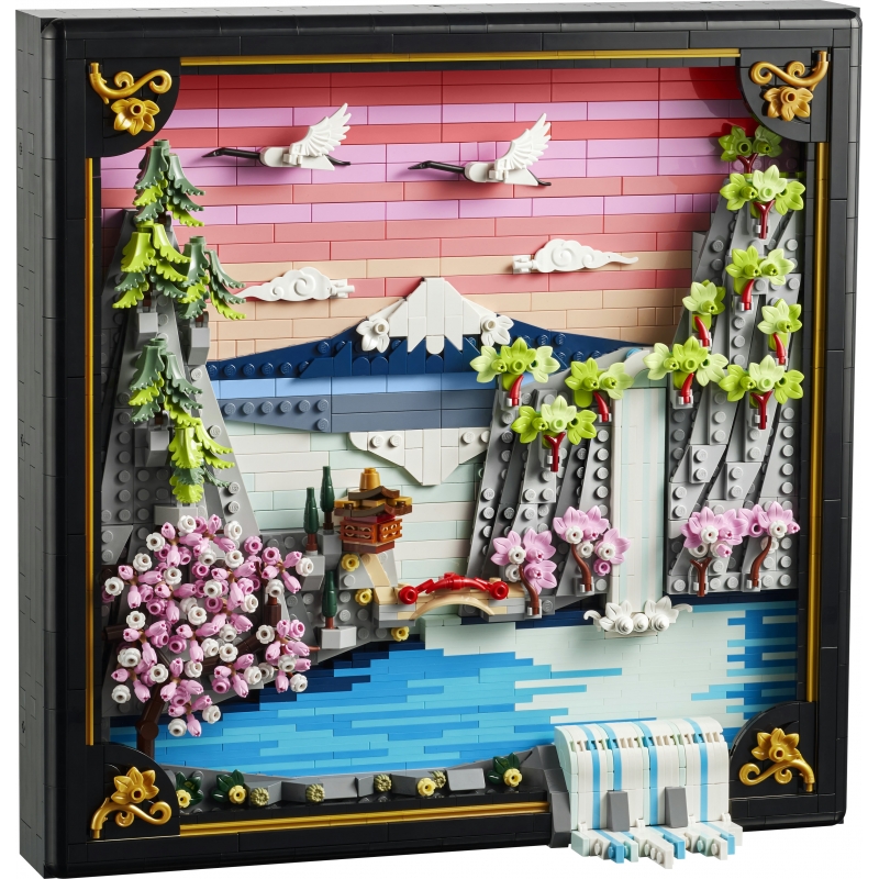 LEGO ART Japanese Cherry Blossom Landscape