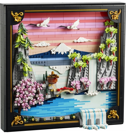 LEGO ART Japanese Cherry Blossom Landscape