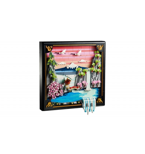 LEGO ART Paesaggio giapponese con ciliegi fioriti