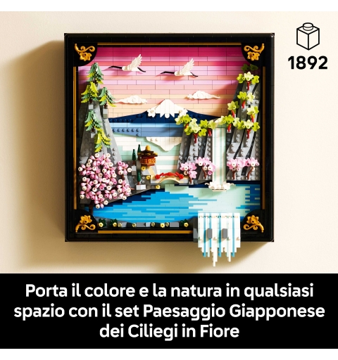 LEGO ART Paesaggio giapponese con ciliegi fioriti