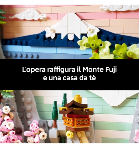 LEGO ART Japanische Kirschblütenlandschaft