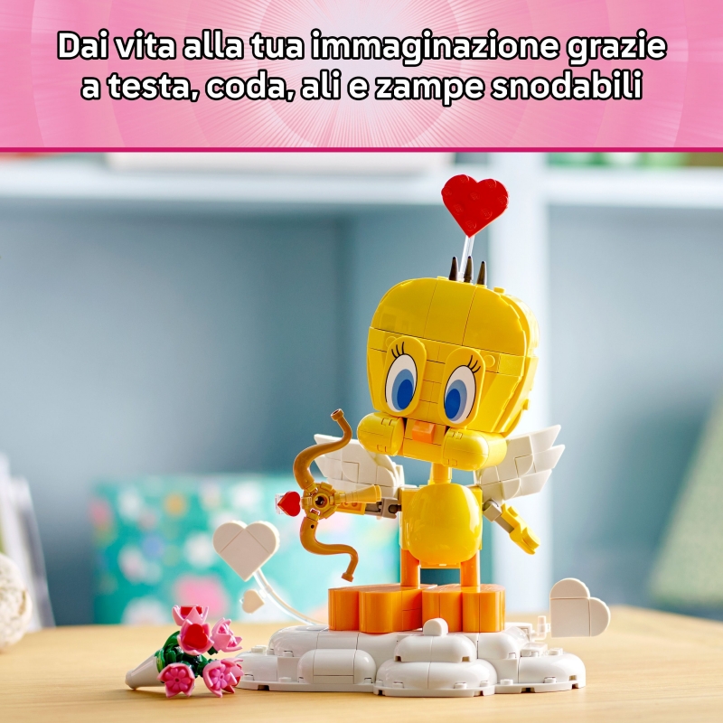 LEGO Iconic Liebesbote Tweety
