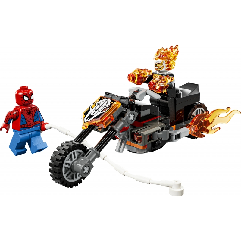 LEGO Spider-Man vs. Moto del Motorista Fantasma