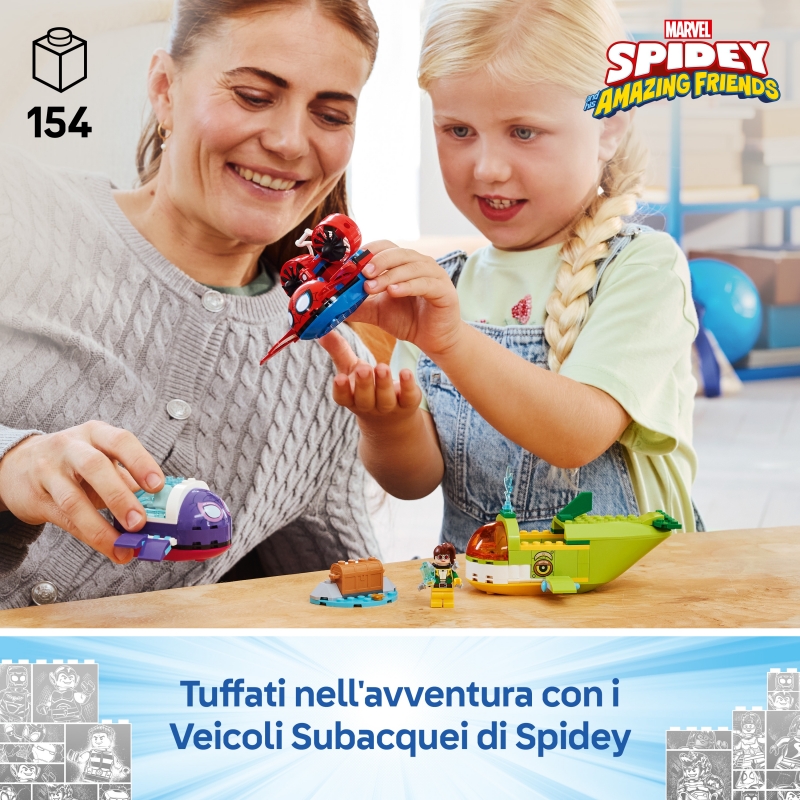LEGO Marvel Super Heroes Spidey Veicoli subacquei