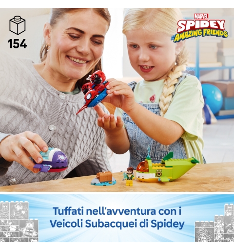 LEGO Marvel Super Heroes Spidey Veicoli subacquei