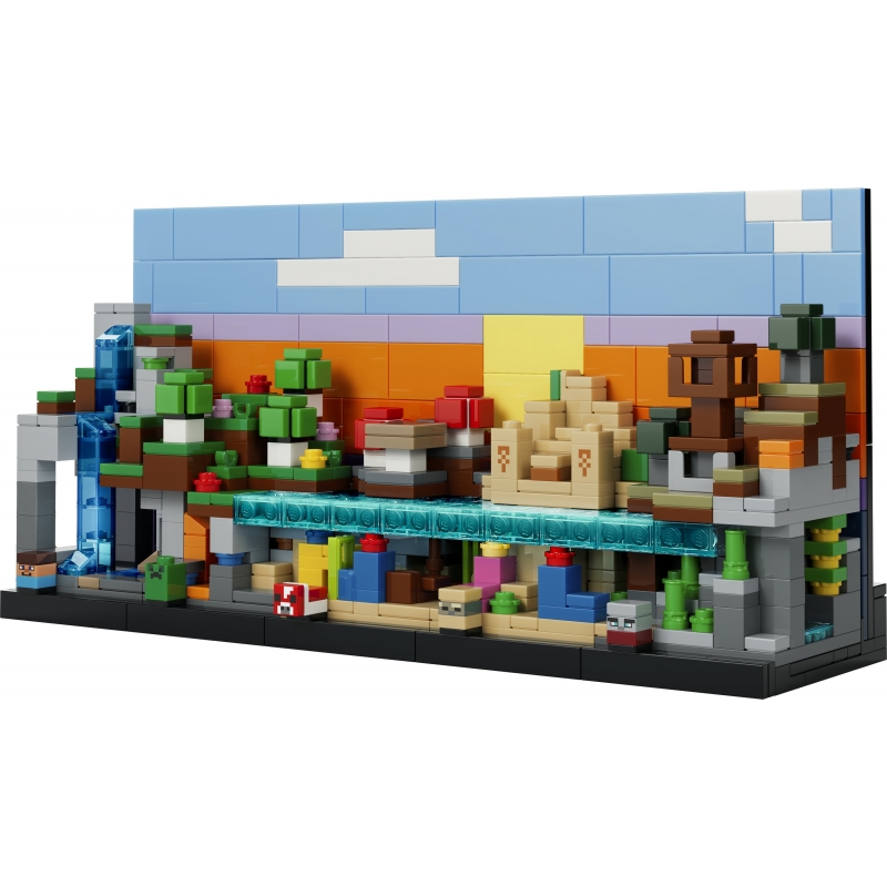 LEGO Minecraft Mini biomes