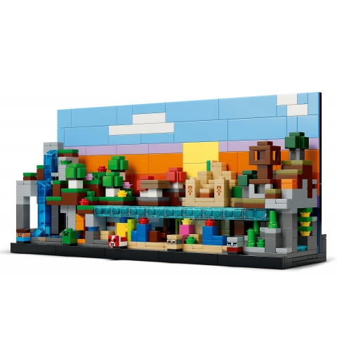 LEGO Minecraft Mini biomes
