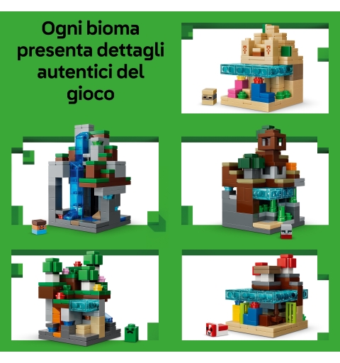 LEGO Minecraft Mini biomes