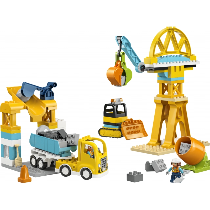 LEGO DUPLO Le chantier et les véhicules de construction 3-en-1