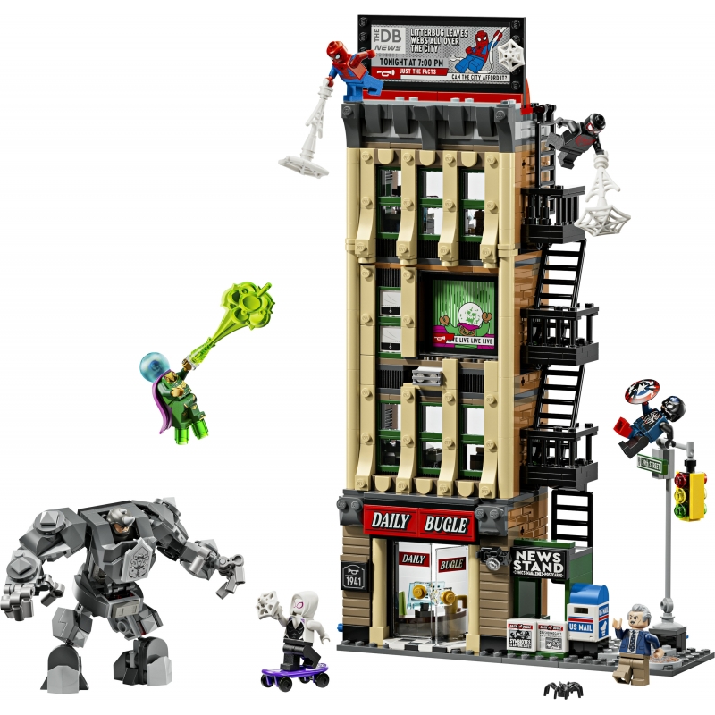 LEGO Spider-Man contre Mystério le Daily Bugle