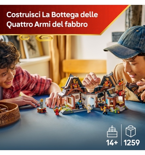 LEGO NINJAGO Herrería Cuatro Armas 15 Aniversario