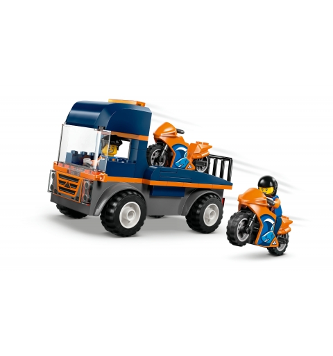 LEGO City Motorradtransporter