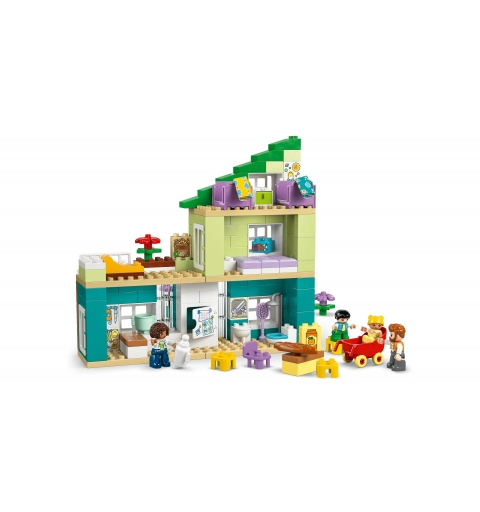 LEGO DUPLO Modernes Familienhaus mit Figuren – 3-in-1-Set