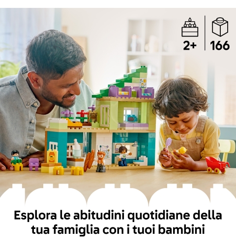 LEGO DUPLO Modernes Familienhaus mit Figuren – 3-in-1-Set