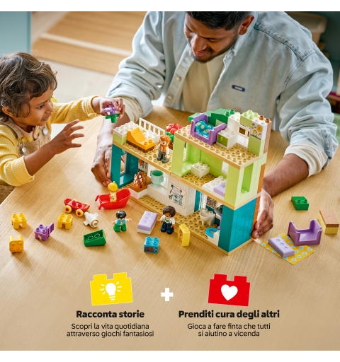 LEGO DUPLO Casa Familiar Moderna “3 en 1” con Figuras