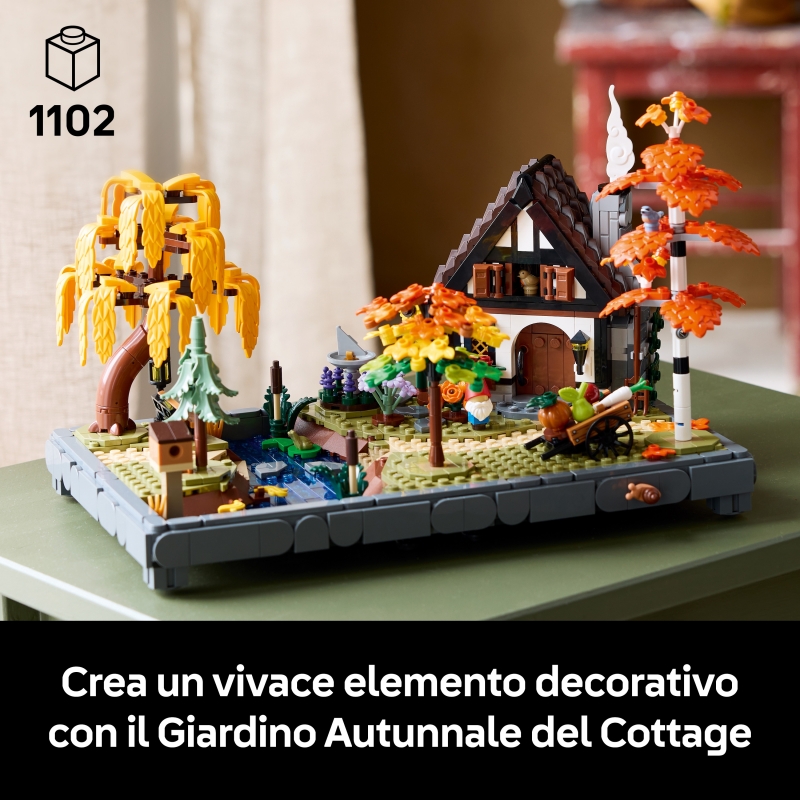 LEGO ICONS Autumn Cottage Garden