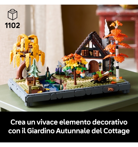 LEGO ICONS Jardín Rural Otoñal