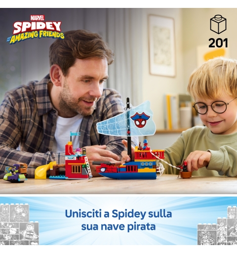 LEGO Marvel Super Heroes Piratenschiff von Spideys Team