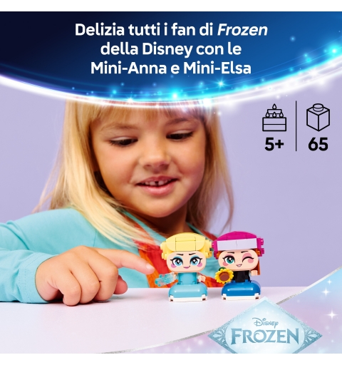 LEGO Disney Princess Anna et Elsa miniatures