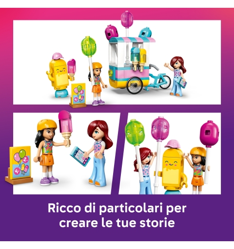 LEGO Friends Puesto de Helados y Globos