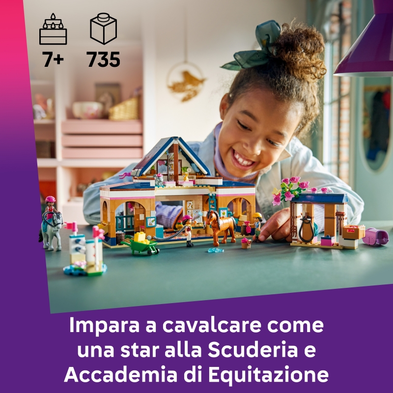 LEGO Friends Scuderia e Accademia di equitazione