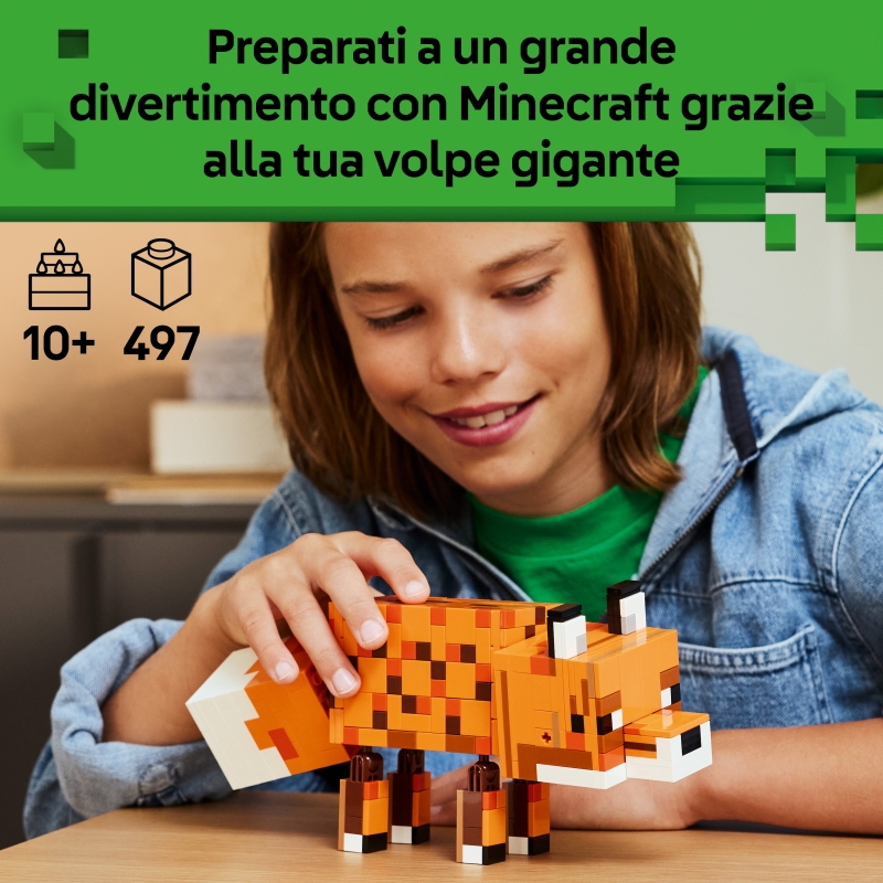 LEGO Minecraft La Volpe