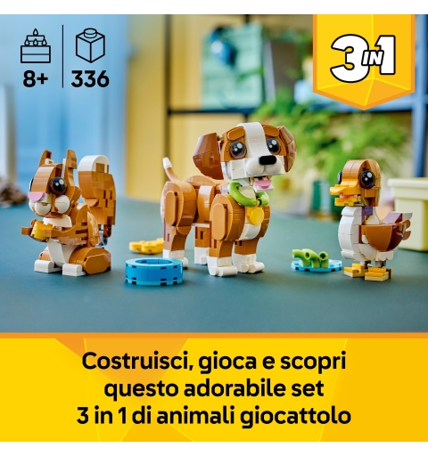 LEGO Creator Simpáticos Animales Cachorro Juguetón