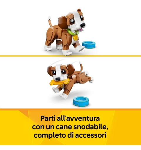 LEGO Creator Adorabili animali cagnolino giocoso