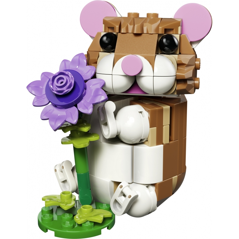 LEGO Creator L’adorable hamster et la fleur
