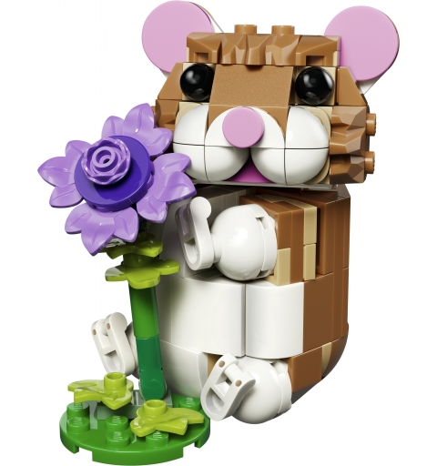 LEGO Creator L’adorable hamster et la fleur