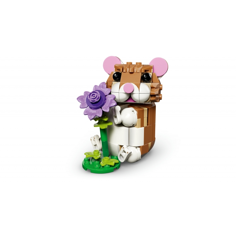 LEGO Creator Niedlicher Hamster mit Blume
