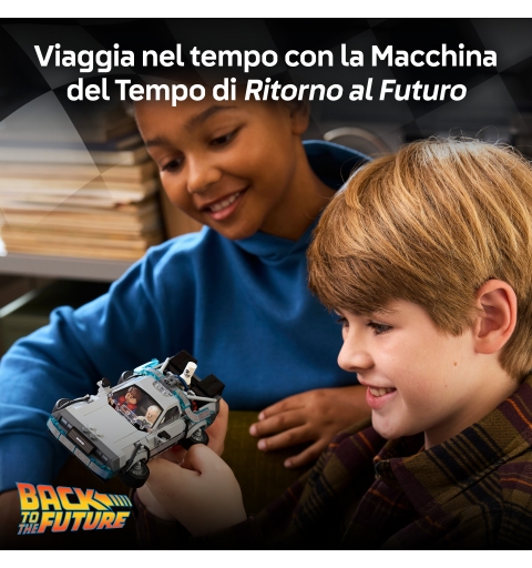 LEGO Speed Champions La machine à remonter le temps de Retour vers le futur
