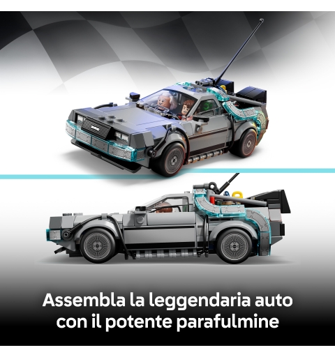 LEGO Speed Champions Zeitmaschine aus Zurück in die Zukunft
