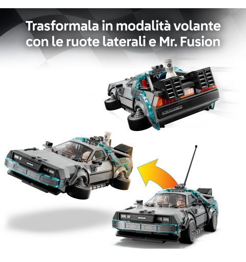 LEGO Speed Champions Zeitmaschine aus Zurück in die Zukunft