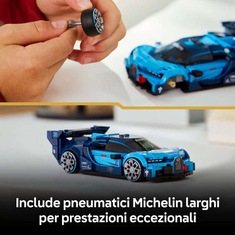 LEGO Speed Champions Bugatti Vision GT Hyper Sports Car