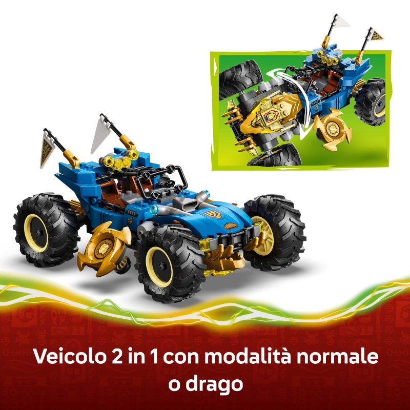 LEGO NINJAGO Jay's Transforming Car