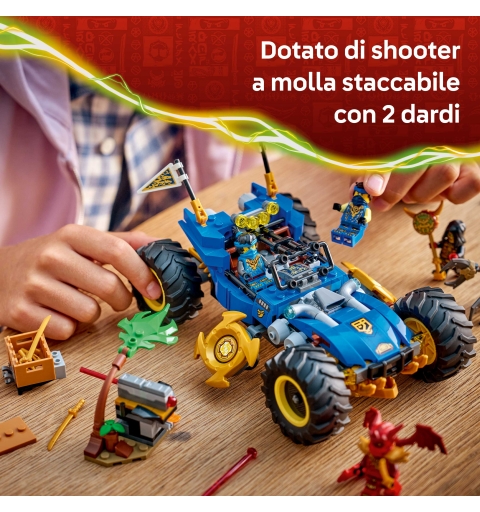 LEGO NINJAGO La voiture transformable de Jay