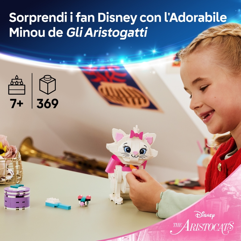 LEGO Disney L’adorable Marie Les Aristochats