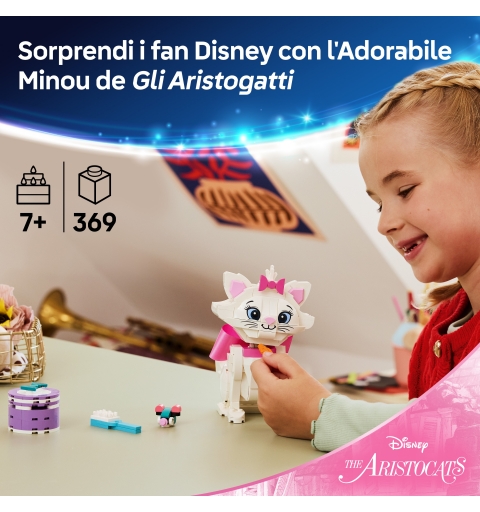 LEGO Disney Adorabile Minou de Gli Aristogatti